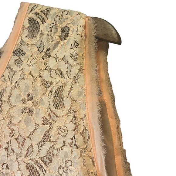 Jeans by Buffalo Peach‎ Lace Tank Top Sleeveless Casual Blouse - Picture 4 of 5